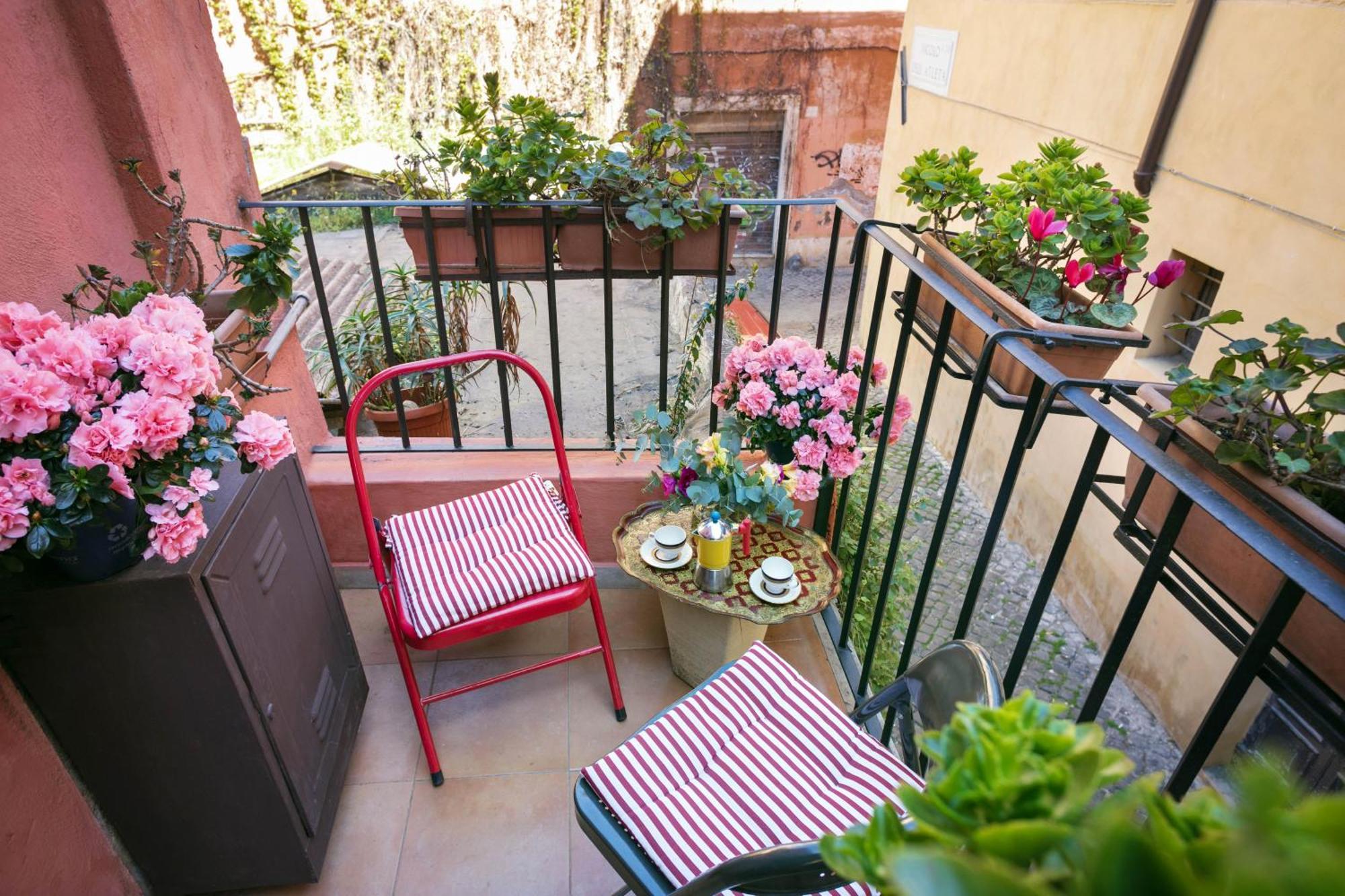 Apartment Trasteverehome - Secret Balcony In The Heart Of Trastevere Rom